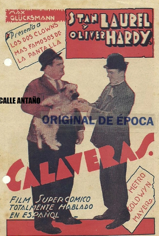 Poster 4 de Filme Os Caveirinhas (1931)
