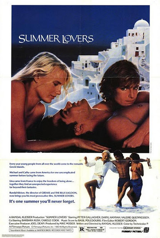 Poster 1 de Filme Amantes de Verão (1982)
