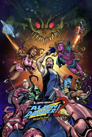 Poster 1 de Filme Alien Danger 2! With Raven Van Slender (2021)