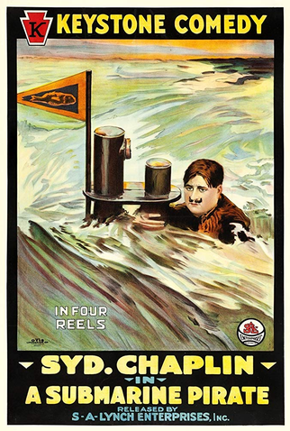 Poster 1 de Filme A Submarine Pirate (1915)
