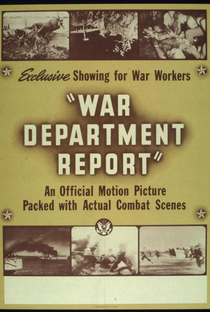 War Department Report - Poster / Capa / Cartaz - Oficial 1