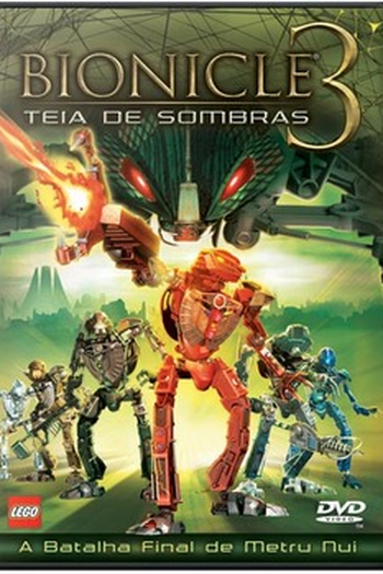 Poster de Filme Bionicle 3: Teia de Sombras (2005)