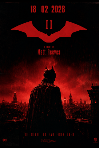 Poster 3 de Filme Batman: Parte II (2028)