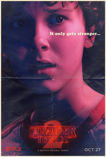 Stranger Things (2ª Temporada) - Poster / Capa / Cartaz - Oficial 5