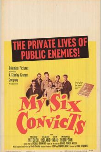 Poster de Filme Meus Seis Criminosos (1952)