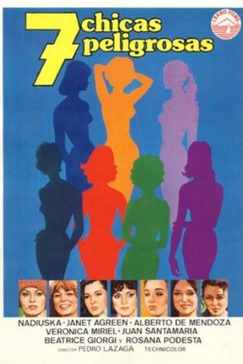 Poster de Filme 7 Chicas Peligrosas (1979)