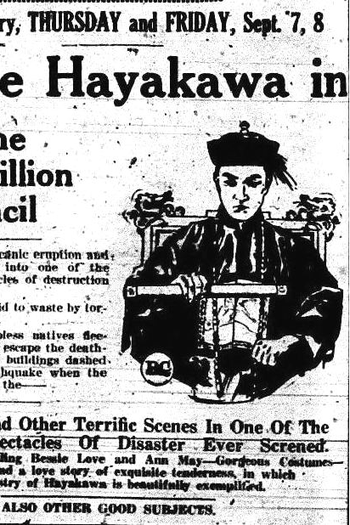 Poster de Filme O Lápis Vermelho (1922)