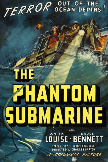 Poster de Filme Submarino Fantasma (1940)