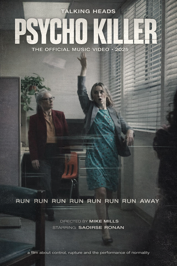 Poster de Curta Talking Heads: Psycho Killer (2025)