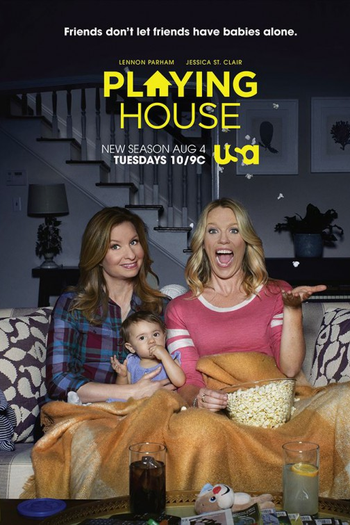 Poster de Série Playing House (2ª Temporada) (2015)