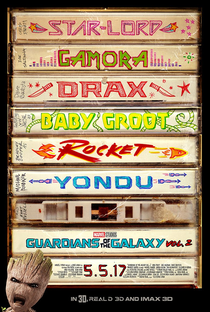 Guardiões da Galáxia Vol. 2 - Poster / Capa / Cartaz - Oficial 4