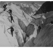 Chamonix: la mer de glace. Descente.