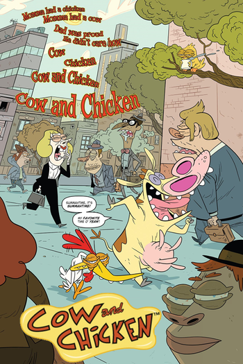 Poster de Série A Vaca e o Frango (4ª Temporada) (1999)