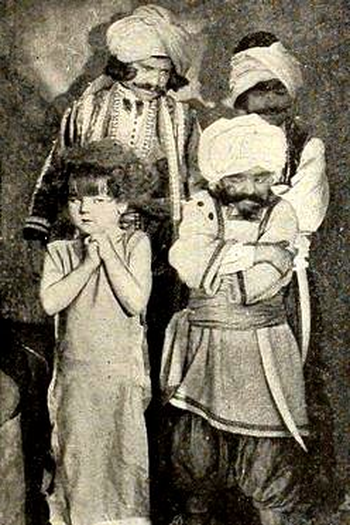 Poster de Filme Ali Baba e os 40 Ladrões (1918)