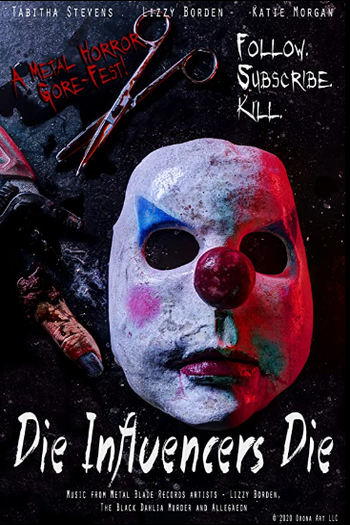 Poster de Filme Die Influencers Die (2020)