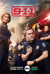 9-1-1 (7ª Temporada) - Poster / Capa / Cartaz - Oficial 1