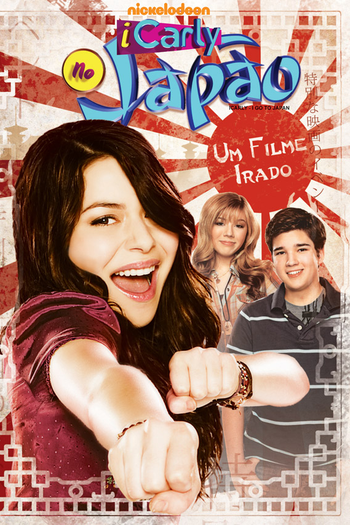Poster de Filme iCarly no Japão (2008)