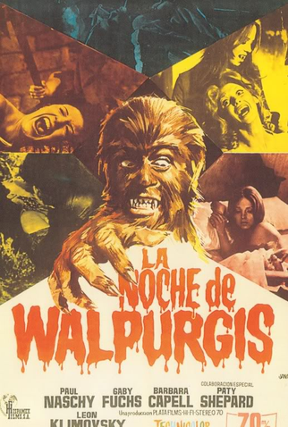 Poster 2 de Filme A Noite do Walpurgis (1971)