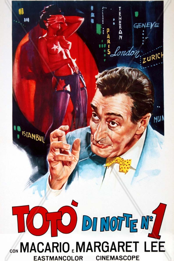 Poster de Filme Toto na Noite # 1  (1962)