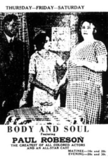 Poster de Filme Corpo e Alma (1925)