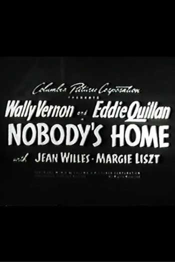 Poster de Curta Nobody's Home (1955)