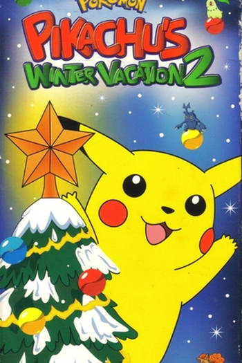 Poster de Curta Férias de Inverno do Pikachu (1998)