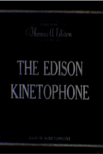 Poster de Curta O Cinetofone de Edison (1913)