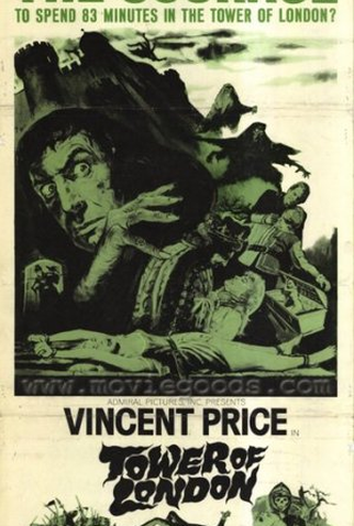 Poster 2 de Filme A Torre de Londres (1962)