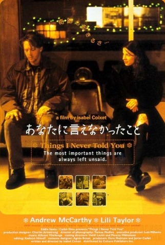 Poster 2 de Filme Coisas Que Nunca Te Disse (1996)