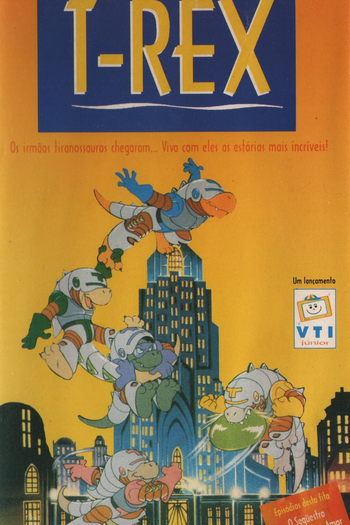 Poster de Série As Aventuras dos T-Rex (1992)