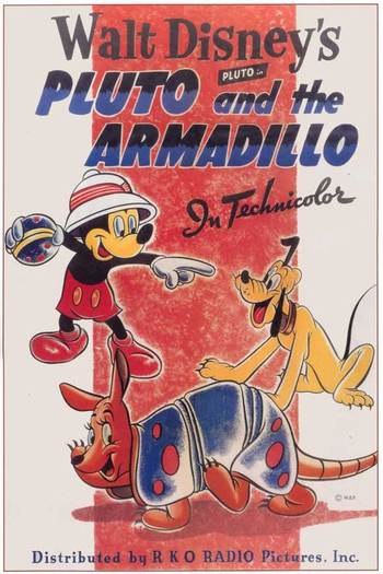 Poster de Curta Pluto e o Tatu Bola (1943)