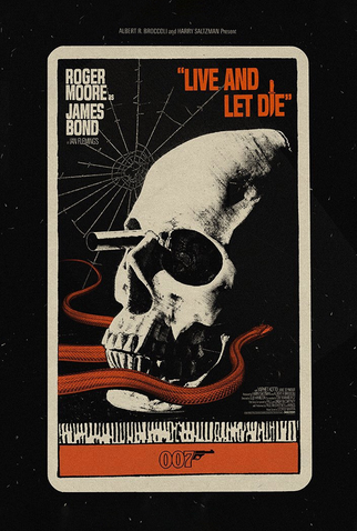 Poster 12 de Filme Com 007 Viva e Deixe Morrer (1973)