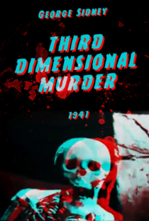 Third Dimensional Murder - Poster / Capa / Cartaz - Oficial 1