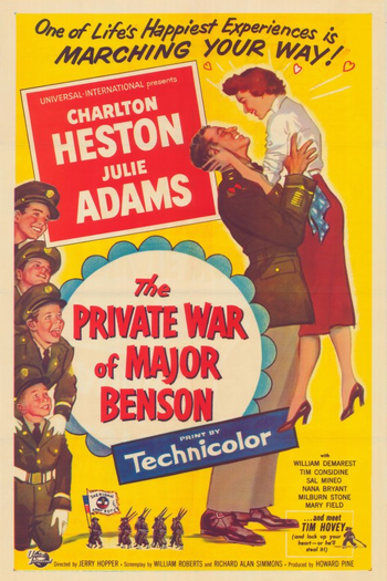 Poster de Filme A Guerra Íntima do Major Benson (1955)