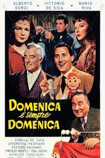 Poster de Filme Domingo é Sempre Domingo (1958)