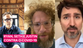 Ryan Reynolds, Seth Rogen e Justin Trudeau contra o COVID19