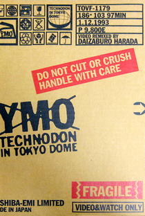 YMO: Technodon in Tokyo Dome - Poster / Capa / Cartaz - Oficial 1