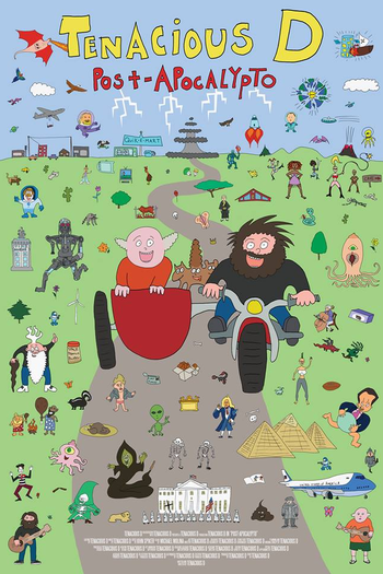 Poster de Série Tenacious D: Post-Apocalypto (2018)