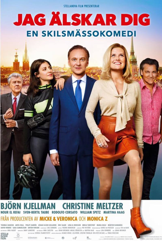 Poster 1 de Filme Jag älskar dig (2016)