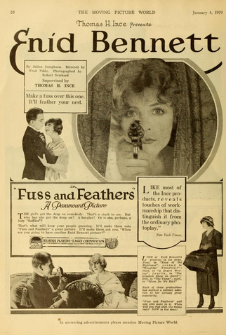 Poster 1 de Filme Fuss and Feathers (1918)