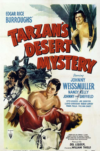 Poster de Filme Tarzan - O Terror do Deserto (1943)