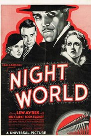 Poster 1 de Filme Mundo Noturno (1932)
