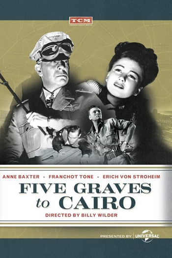  de Filme Cinco Covas no Egito (1943)