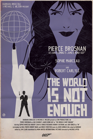 Poster 20 de Filme 007: O Mundo Não É O Bastante (1999)