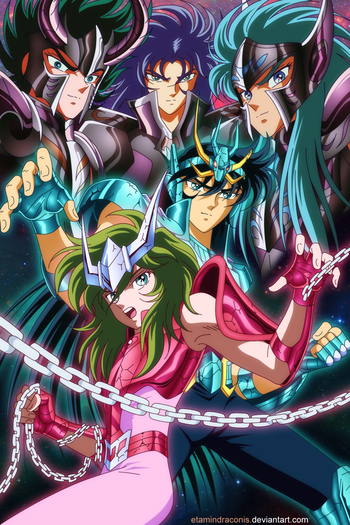  de Série Os Cavaleiros do Zodíaco (4ª Temporada - Parte 1: Hades, A Saga do Santuário) (2002)