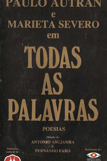Poster de Filme Todas as Palavras (1986)