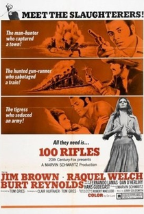 100 Rifles - Poster / Capa / Cartaz - Oficial 2