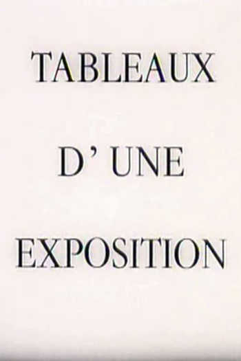 Poster de Curta Tableaux d'une exposition (1972)