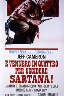 Quatro Pistoleiros para Sartana - Poster / Capa / Cartaz - Oficial 2