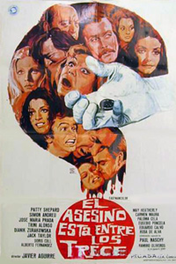 Poster de Filme The Killer Is One of Thirteen (1976)